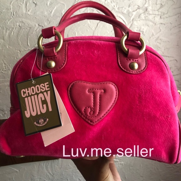 Pink juicy couture bag bowler bag - Picture 8 of 9